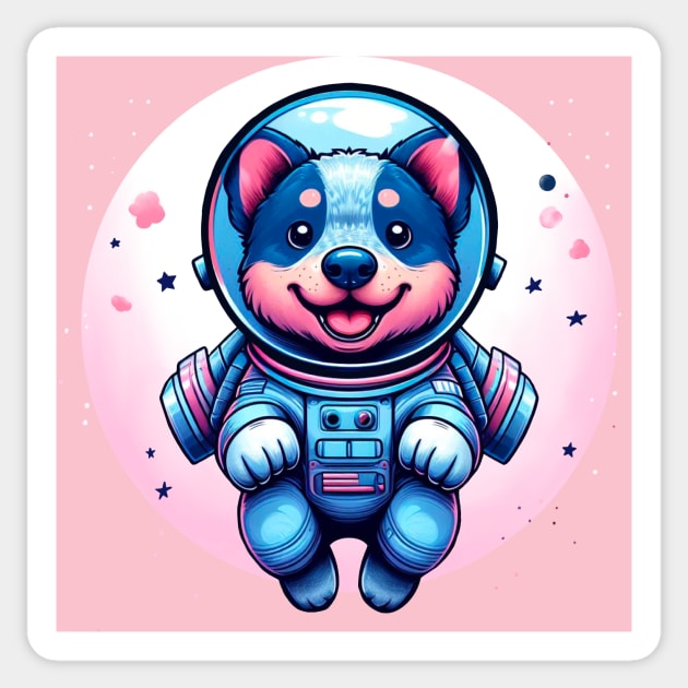 Opal The Space Explorer Sticker by Cursed Planet 